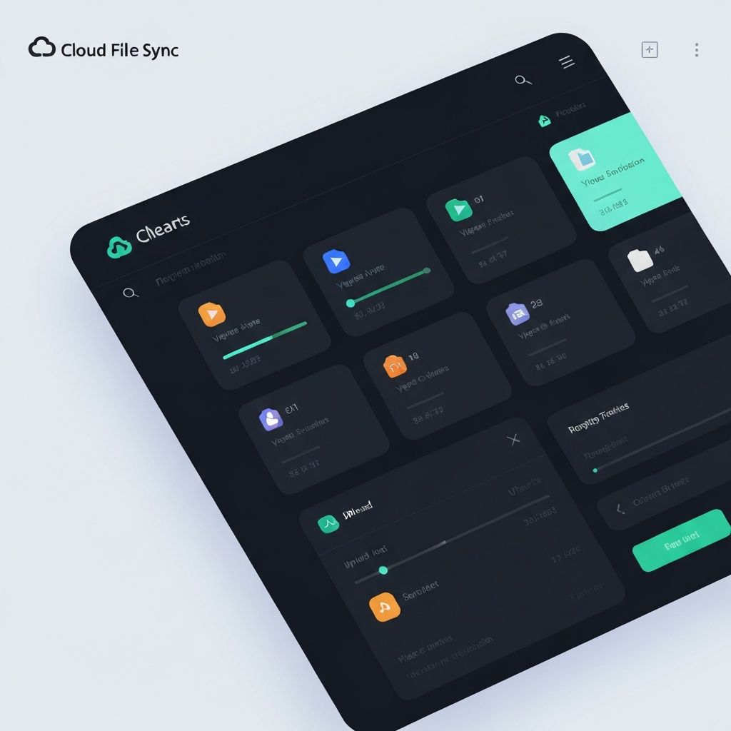 Screenshot of CloudSync